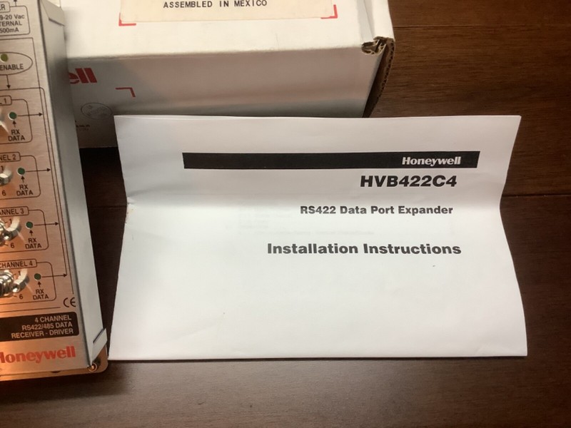 Honeywell Video HVB422C4 Data Port Expander 4 Channel RS422/485 Receiver-Driver gallery