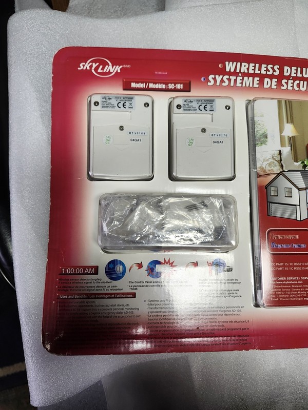 Sky Link Wireless Deluxe Security System New Sealed gallery