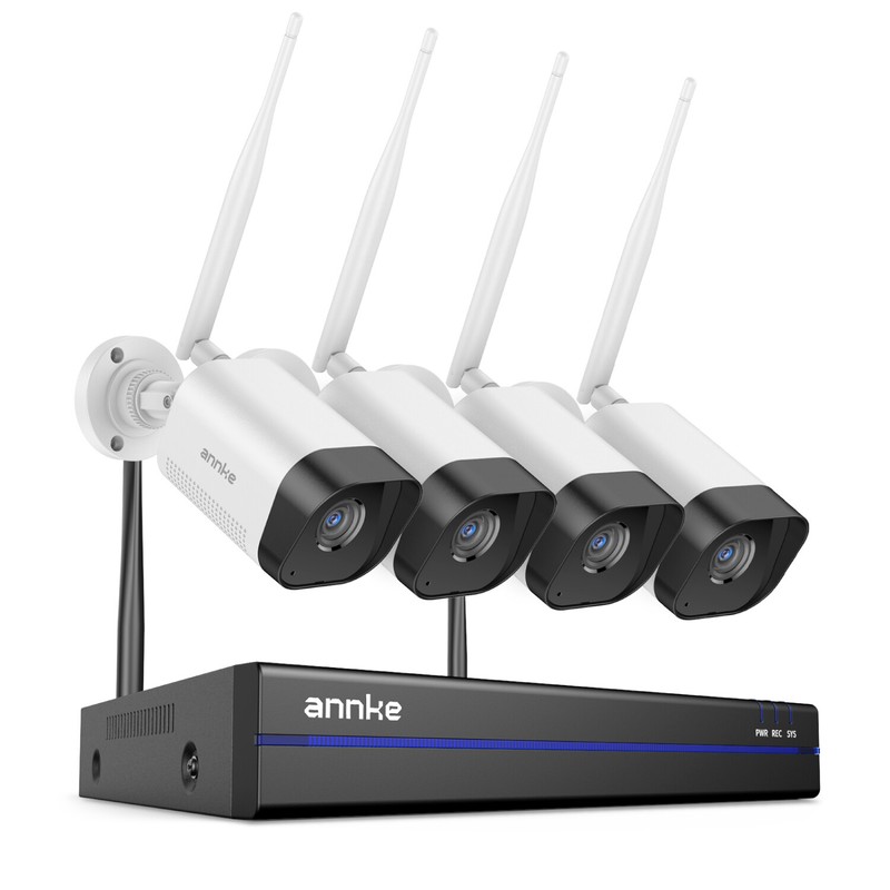 ANNKE Wireless 16CH NVR 4K Security Camera System 8MP Two Way Audio AI Detection