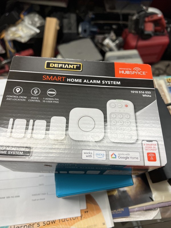 Defiant Smart Home Alarm System with WiFi and Bluetooth, Powered by Hubspace