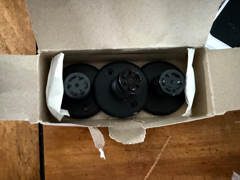 blink camera wall mount 3pk black