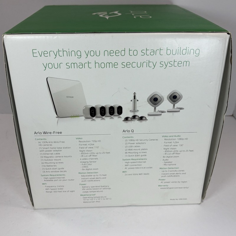 Netgear Arlo 6 Camera VMK3500 wireless 1080 HD Security System gallery