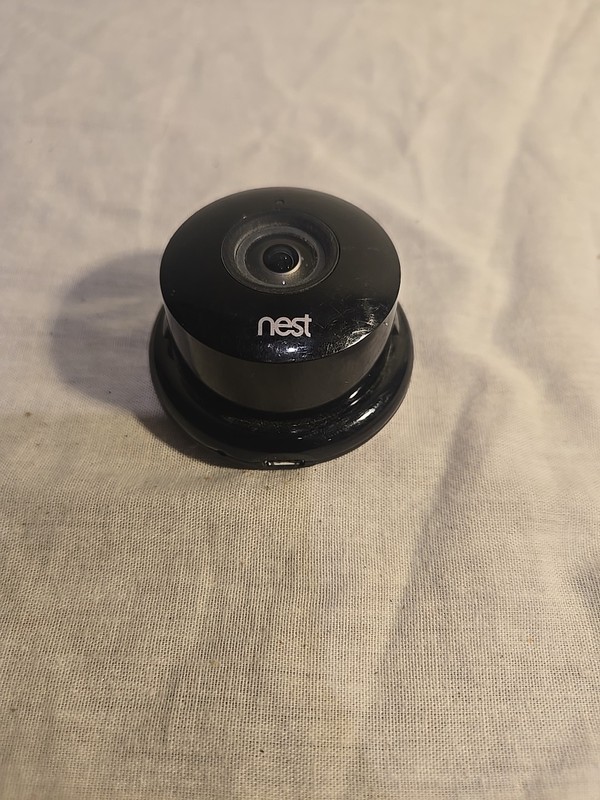 Google Nest Cam Indoor Security Camera A0005 1st Gen (No Stand Or Power Cord)