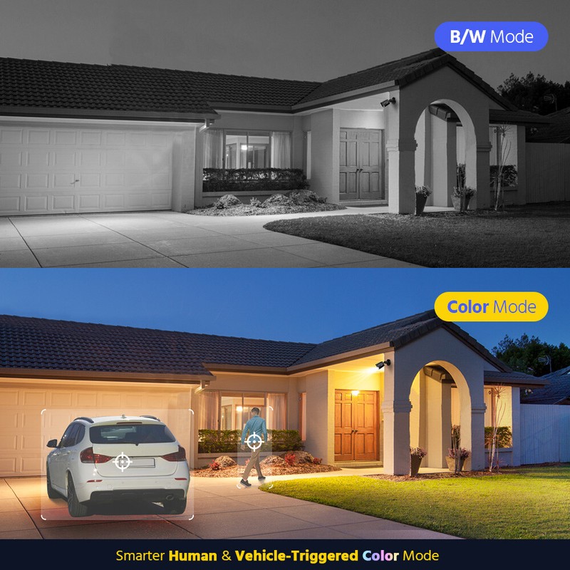 ANNKE 8CH DVR 5MP Audio Security Camera System Color Night Human Detection IP67 gallery