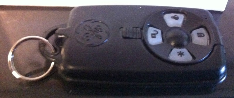 Brand New GE 600-1032-95R Wireless 4-Button Keychain remote SIMON XT XTI CONCORD gallery