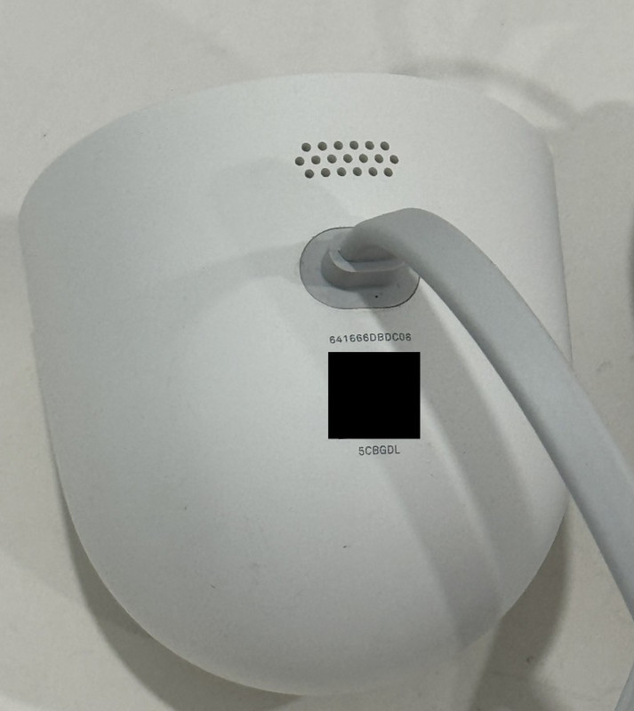 Google Nest Cam Outdoor 1st Gen A0033 White Security Camera with Power Cord gallery