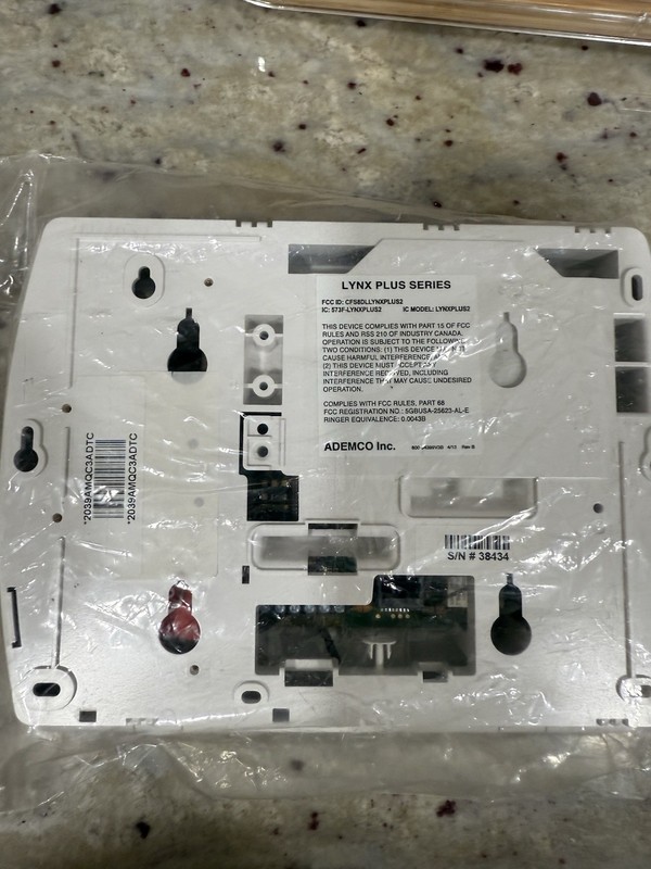 Honeywell Lynx Plus 2 Control Panel ADT UNLOCKED NEVER USED NO BOX gallery