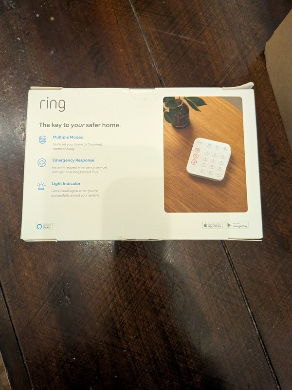 Z-Wave Plus Ring Alarm Keypad 5AT2S7 2nd Gen Security System
