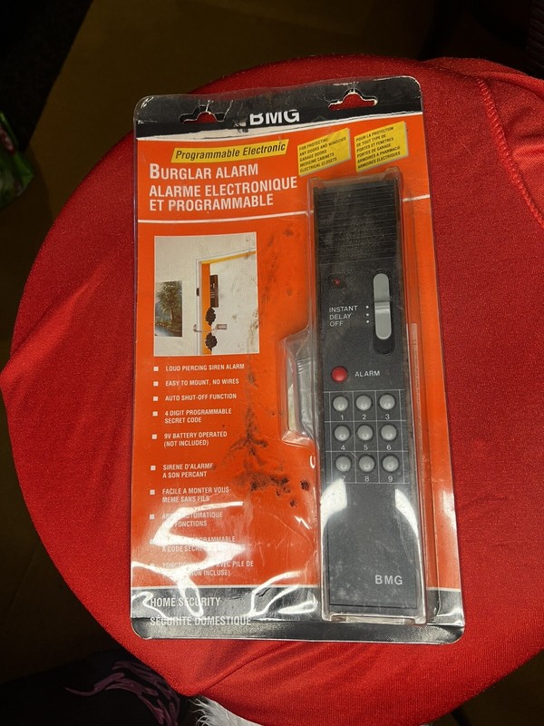 burglar alarm system Programmable