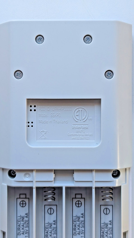 SimpliSafe Home Security System Touch Keypad Remote White Model SSKP3 gallery