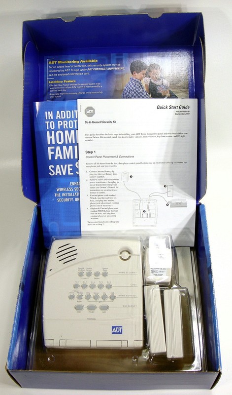 ADT Do It Yourself Wireless Security System Professional Series Basic Set