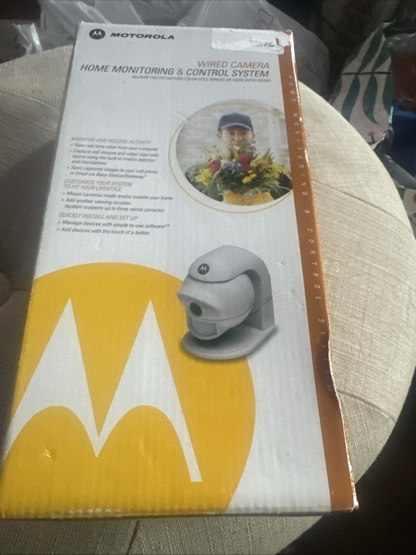 Motorola Home Monitoring and Control System Wired Camera 2004