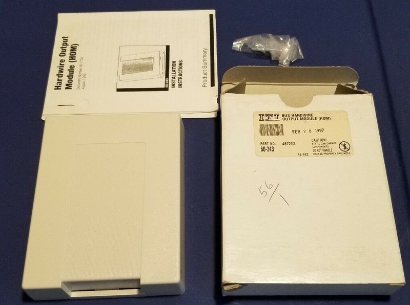 GE ITI 60-243 BUS Hardwire Output Module (HOM) 1R1062A12
