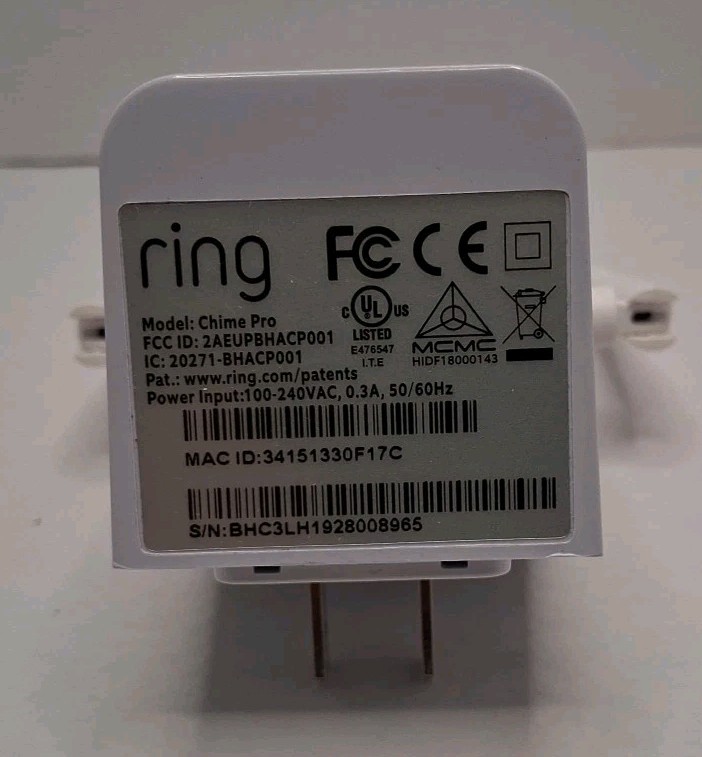 Ring Security System Base Station US, Range Extender, Keypad and Chime Pro Works gallery