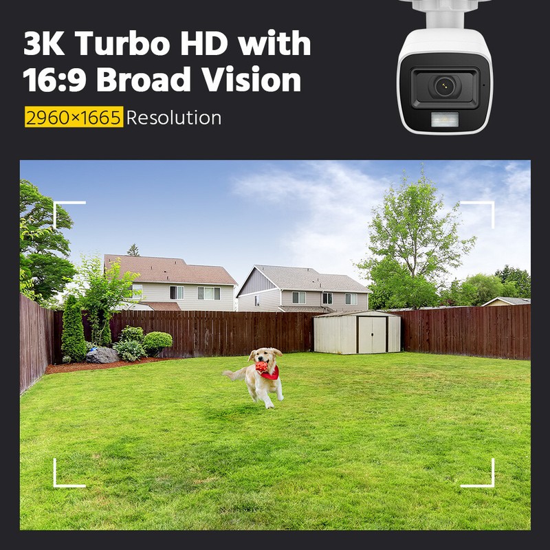 ANNKE 4K 8CH DVR 5MP Audio AI Security Camera System Outdoor Color Night Vision gallery