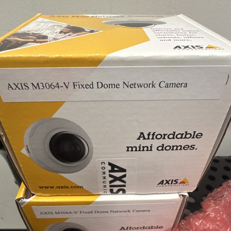 AXIS M3064-V Indoor IP/Network Fixed Dome Camera, White, Network gallery