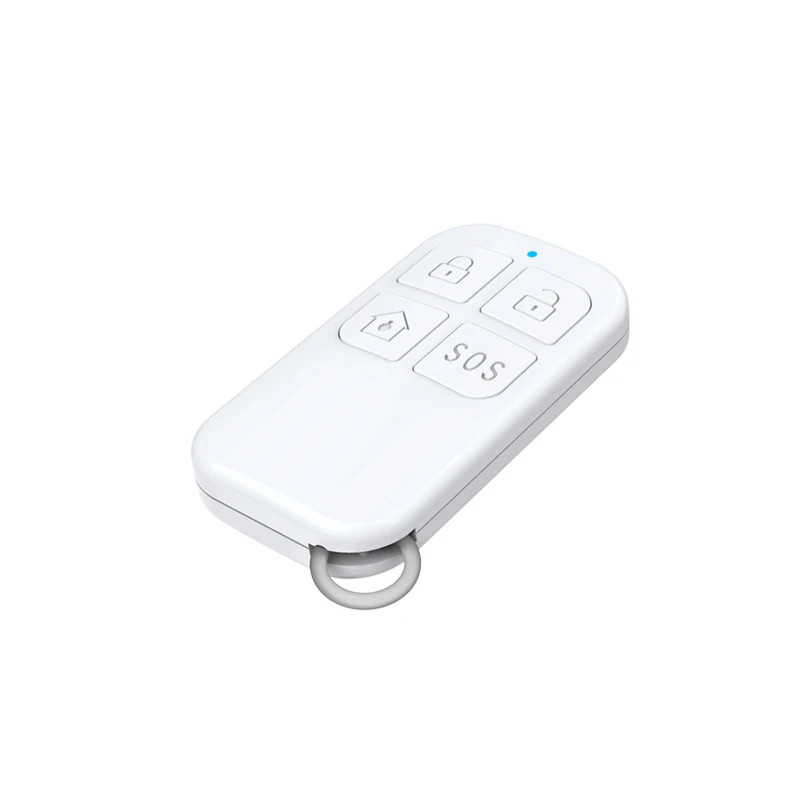 433MHz Wireless Remote Control for Home Security Alarm System 4-Button White gallery