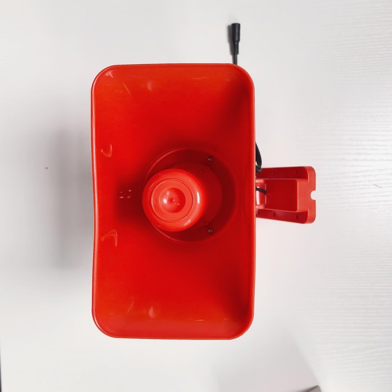 Outdoor Alarm Security Siren, AC110V Red Safety Horn for Public Emergency Ala... gallery