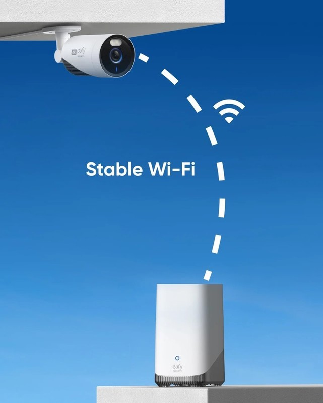 eufy eufyCam E330 4K Outdoor Home Security Camera System 10CH Wi-Fi + Hombase 3 gallery