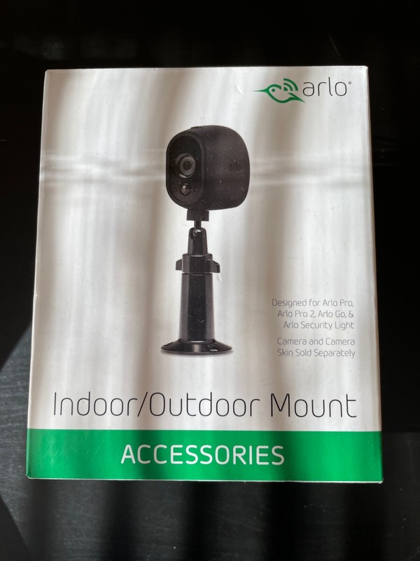 Arlo Adjustable Indoor/Outdoor Mount OE black – Free Shipping