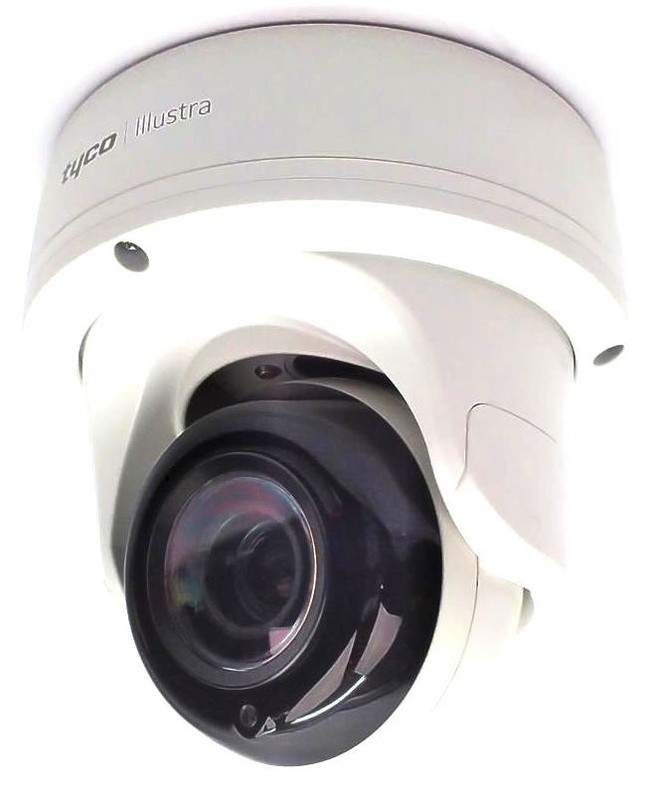 Tyco Illustra Pro Mini-Dome Security Camera Day Night Outdoor IP Network gallery