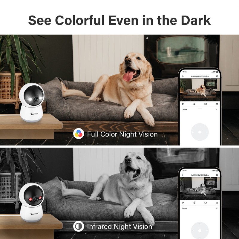 3MP WiFi Solar Camera Outdoor Waterproof Wireless Camera IR Color Night Vision gallery