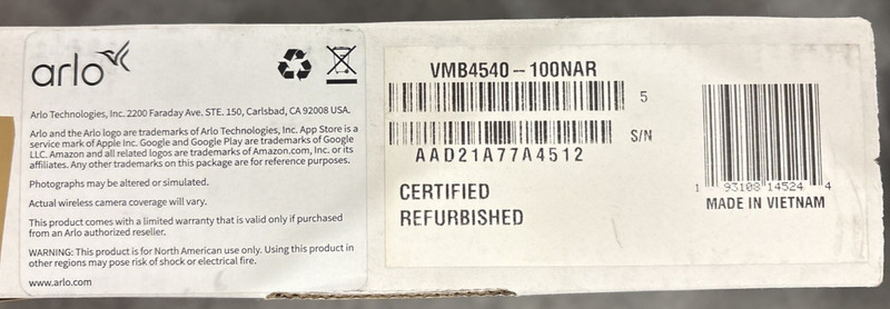Arlo Pro SmartHub white VMB4540-100NAS VMB4540-100NAR gallery