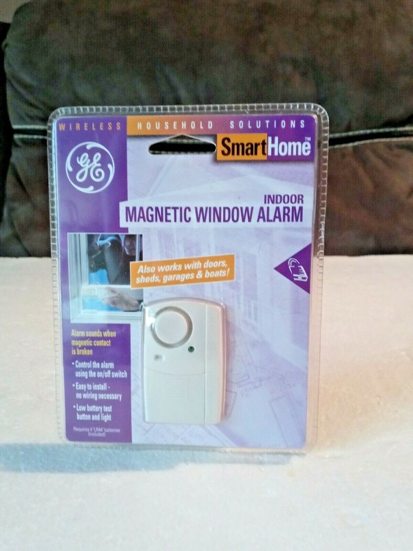 SMART HOME INDOOR MAGNETIC WINDOW ALARM WIRELESS HOUSEHOLD SOLUTIONS BY GE gallery