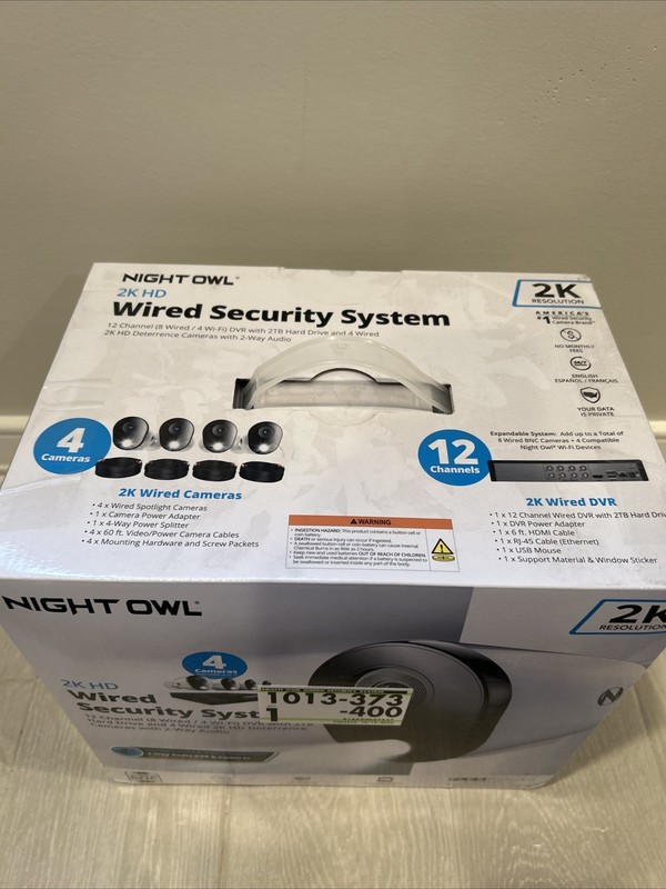 Night Owl 12-Channel 2K Wired DVR Security Camera System with 2 TB Hard Drive - gallery