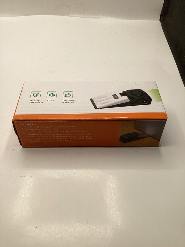 QTY 3 Door Stop Alarm Wireless Door Stopper 120DB, Security Fortification gallery