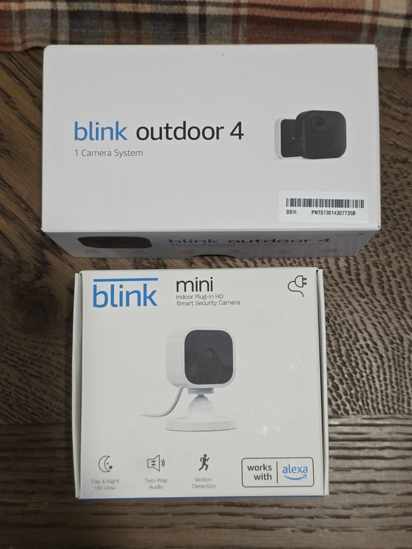 Blink Outdoor 4 & Mini Security Cameras HD, Motion Detection, Alexa gallery