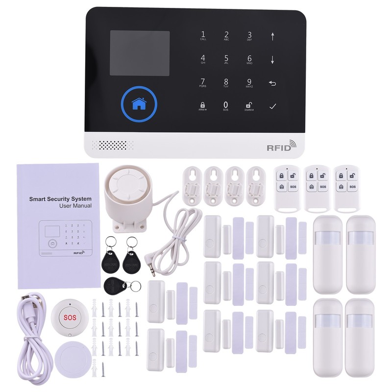 Smart Home Alarm System TY APP Control WiFi 4G Wireless Alarm LSQE gallery