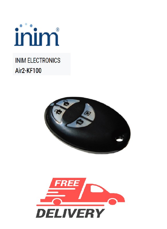 INIM Wireless key (two-way) with 4 programmable buttons Air2-KF100