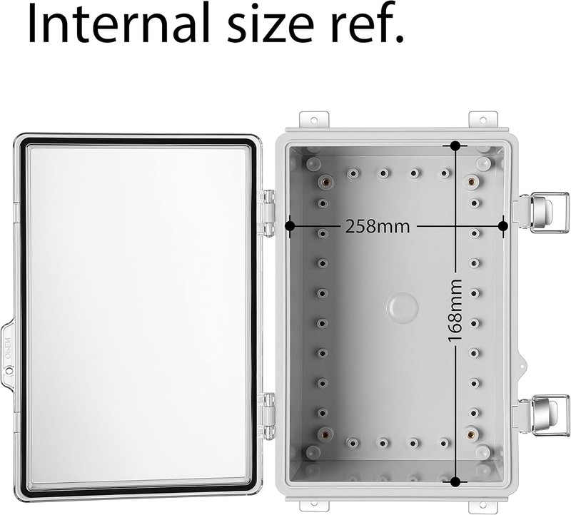 11.4"×7.5"×5.5" TC, Grey Base, Transparent Cover gallery