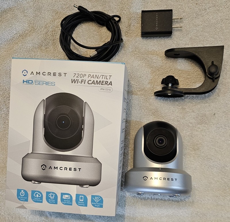 Amcrest HD Series 720p Wi-Fi Wireless IP Security Surveillance Camera IPM-721S