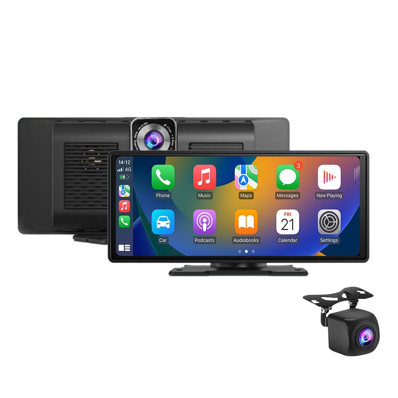 Car DVR Camera Wireless Carplay & Android Auto AHD Recorder PND Player 10.26Inch gallery