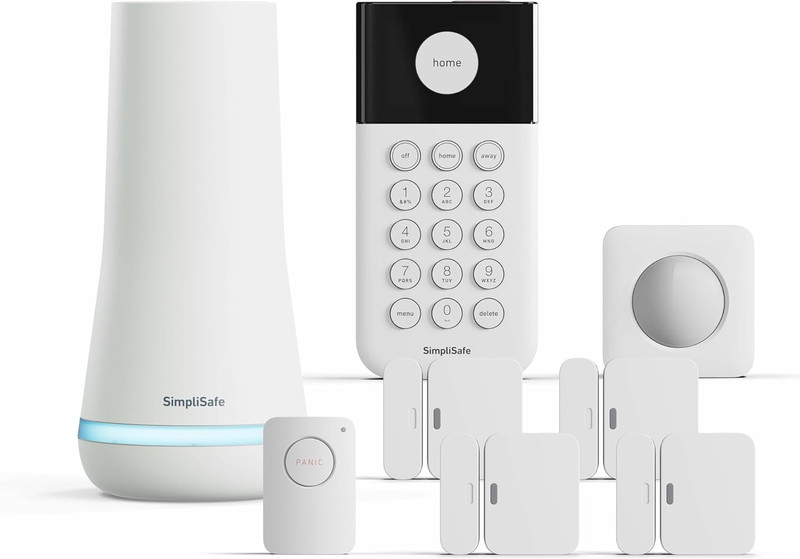 Simplisafe 8 Piece Wireless Home Security System - Optional 24/7 Professional Mo gallery