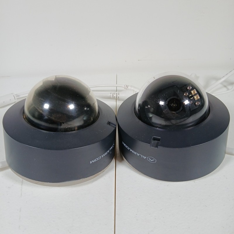 ADT Alarm.com Dome Security Camera ADC-VC827P IP Dome 2MP (1080p) IP67 Lot Of 2