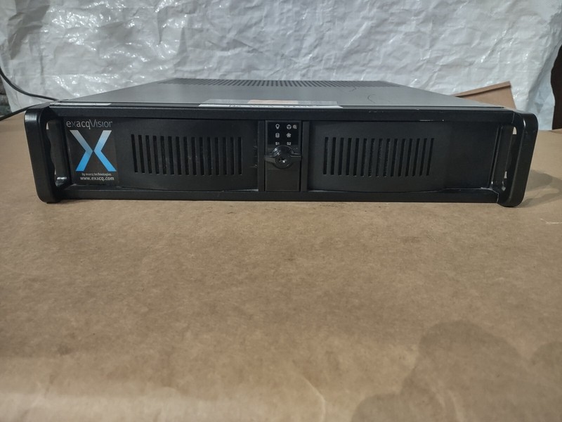 Exacq Vision 3208-96-6000-R2 *NO HARD DRIVE NO KEYS FOR REPAIR OR PARTS*
