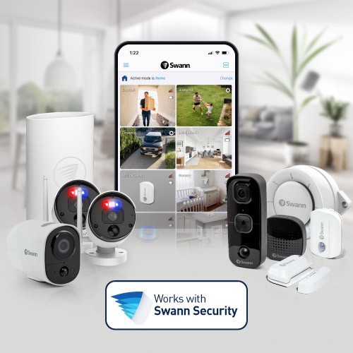 AllSecure600 2K Wireless Security Kit with 2 x Wire-Free Cameras & NVR Tower gallery