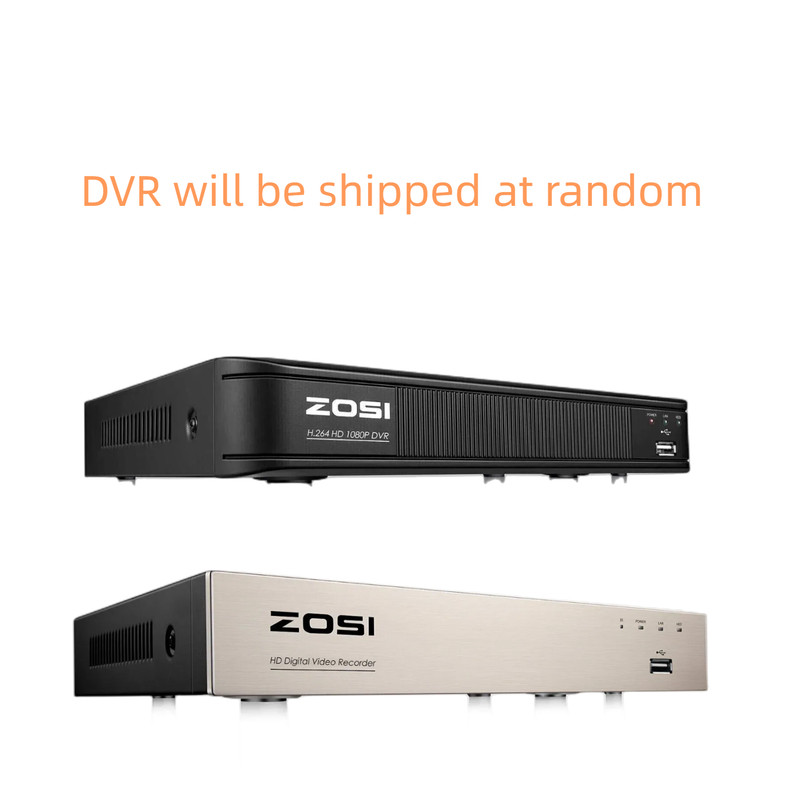 ZOSI 8CH H.265+ 5MP Lite 1080p Outdoor Security Camera SystemCCTV DVR for Home gallery