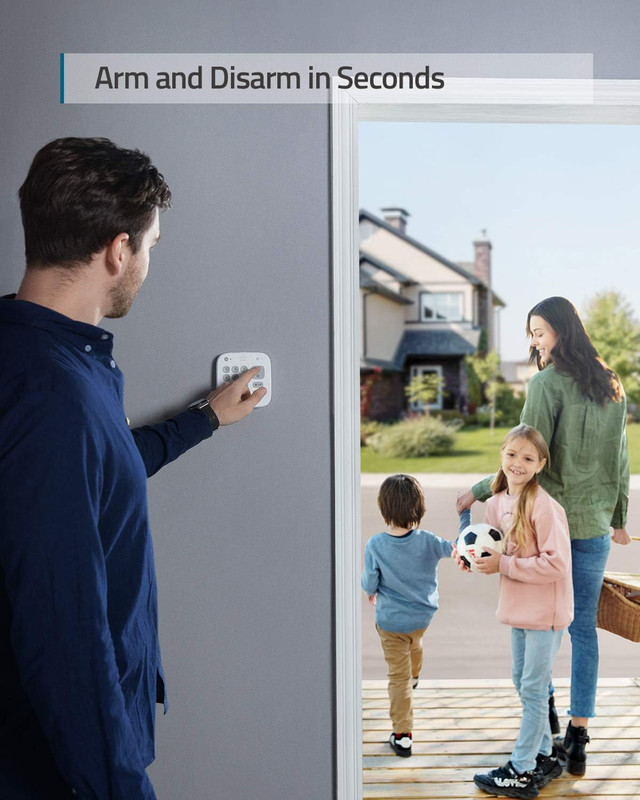 Eufy Security 5-Piece Home Alarm Kit, Home Security System, Keypad, Motion Senso gallery