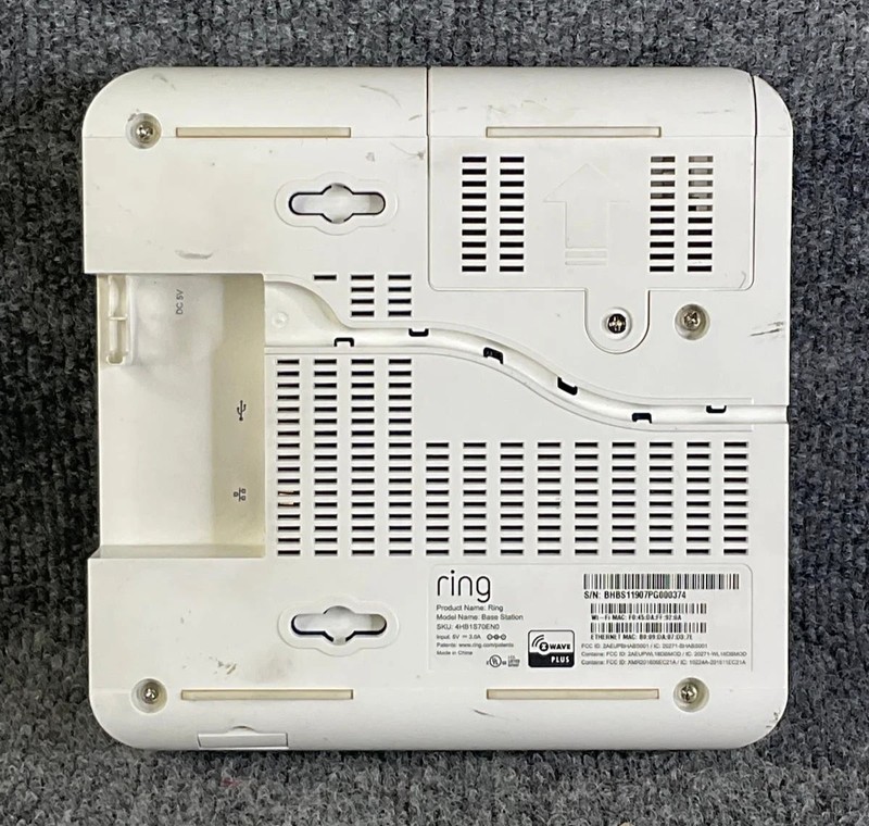 Ring Base Station 1st Generation Home Security Alarm Keypad White gallery