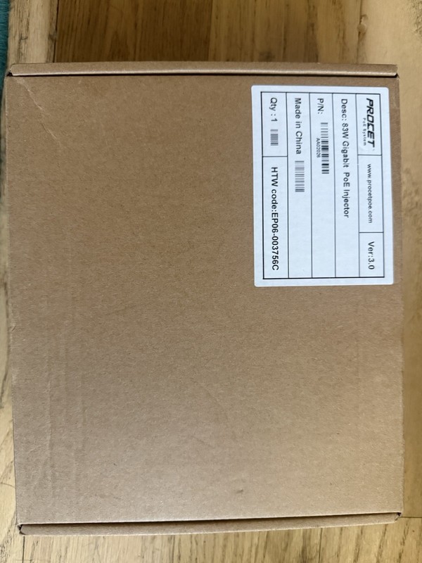 Hanwha Vision SPO-8315 83W PoE Injector