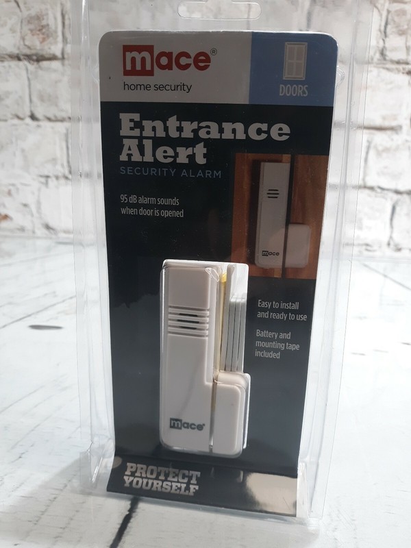 MACE 80201 ENTRANCE ALERT DOOR WINDOW MAGNETIC ALARM HOME PROTECTION SECURITY