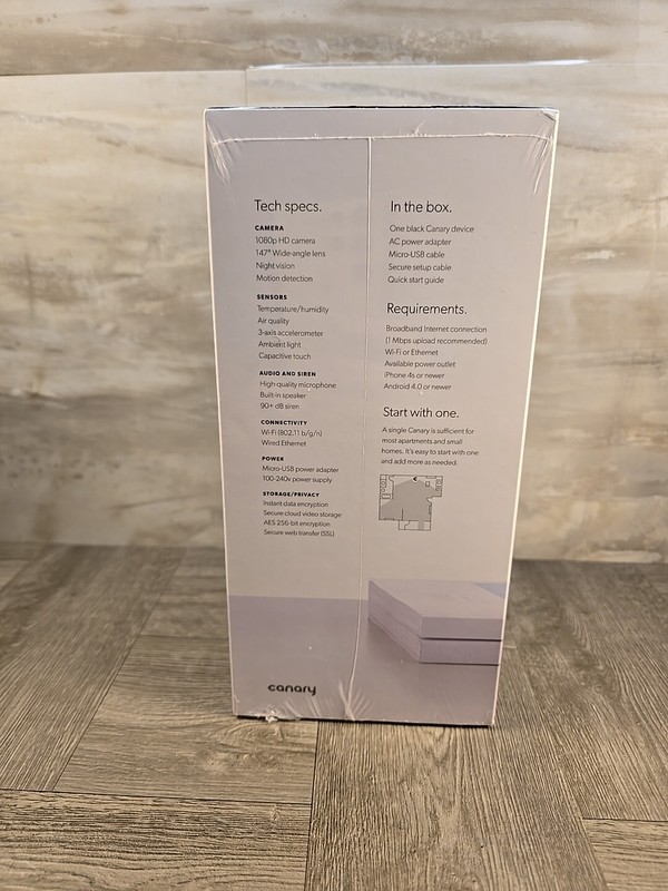 Canary All-in-One Home Security Device - Black gallery