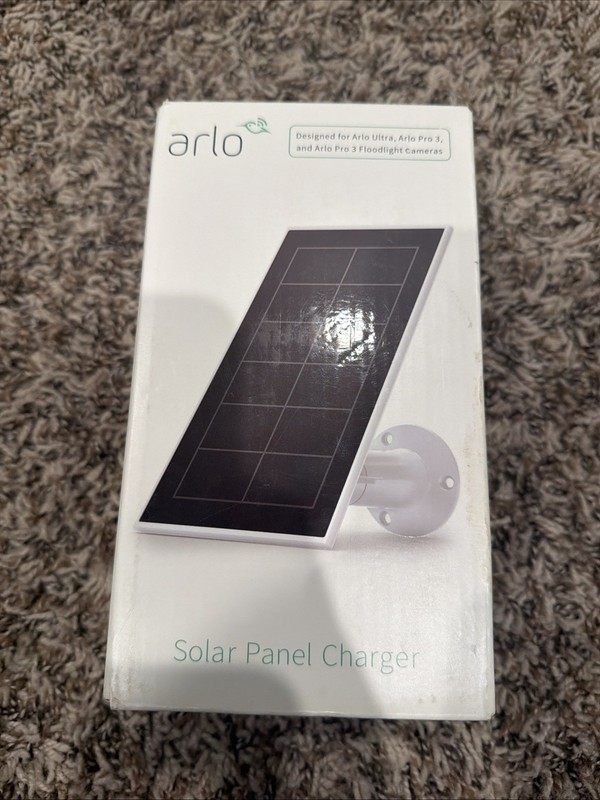Arlo VMA5600 Solar Panel Charger Ultra, Ultra 2, Pro 3, Pro 4, Pro 3 Floodlight