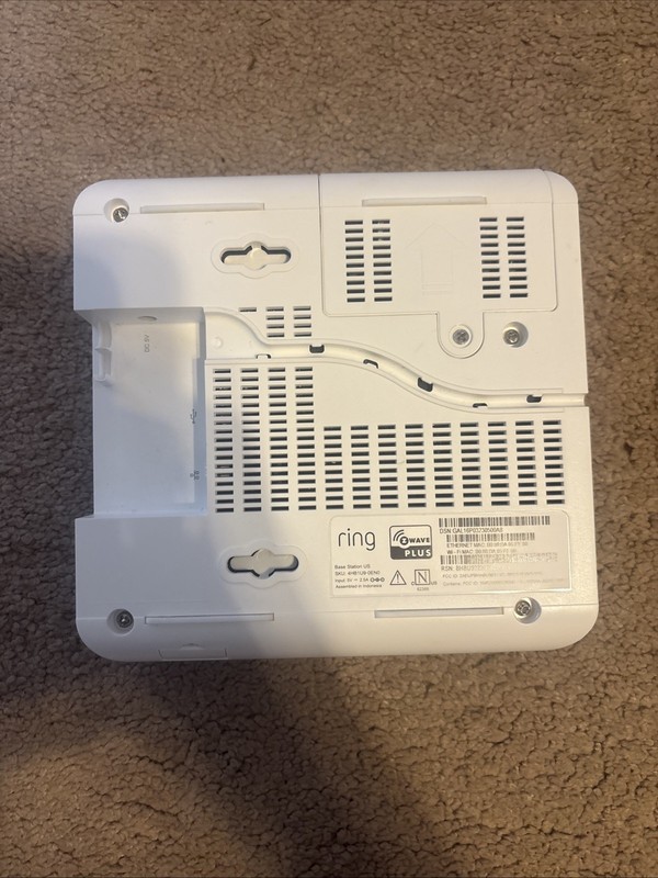 Ring Base Station US Home Security - White NO Power Cable 4HB1U90EN0 gallery