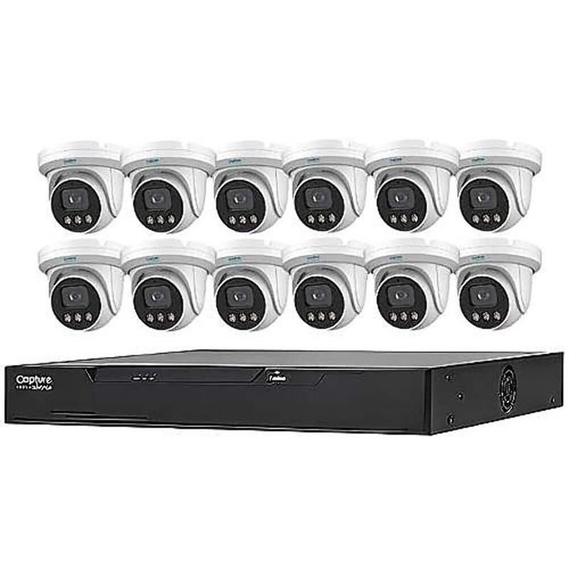 Capture Advance R2-IP16C5MPK 13-Piece 5MP IP Kit 16CH NVR 4TB