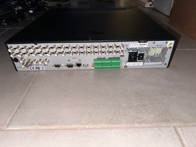 EMS DVR Commercial Security Camera System 6TB 16 Channel DVR V1.2 For Business gallery